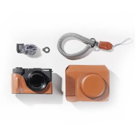 SmallRig 5385 - zestaw ze skórzanym etui i akcesoriami, zawartość